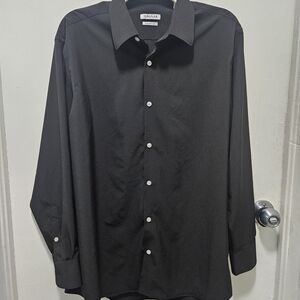 Haggar Men's Black Dress Shirt